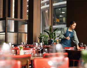 restaurant QSR en del av ServeTek